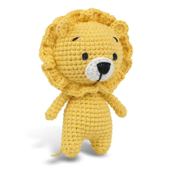Red Heart Amigurumi Kit-Leo The Lion {3}