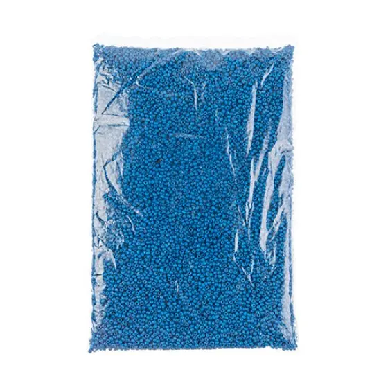 John Bead 8/0 Terra Intensive Matte Czech Glass Seed Beads, 500g Blue {2}