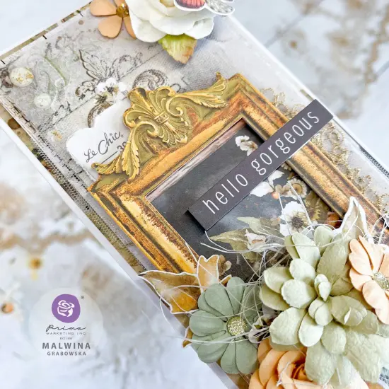 Prima Marketing Paper Flowers 10/Pkg-Floral Splendor, In The Moment {6}