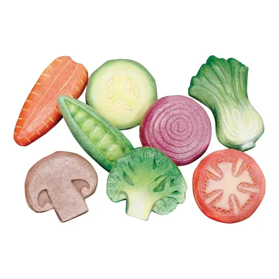 Yellow Door Sensory Play Stones: Vegetables - 8 Pieces {7}