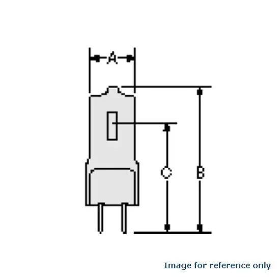USHIO FNS 300w 120v JCV120V-300WC Halogen Lamp {4}