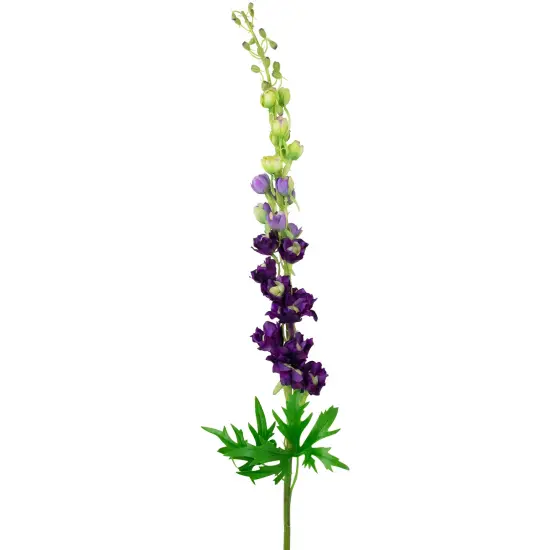 Northlight Real Touch&trade; Magenta Purple Delphinium Artificial Floral Stems, Set of 6 - 40" {4}
