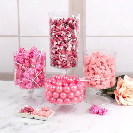 Value Size Candy Buffet - 775pcs (7.3 lbs) - Pink, Light Blue, Green, Red & Purple & More {1}
