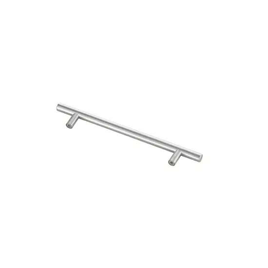 Quinn 6-5/16" Center to Center Brushed Nickel Bar Pull Multipack (set of 10) {5}