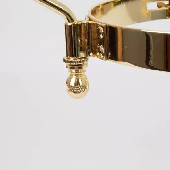 Aladdin Oil Lamp Hanging Frame, BH210 Solid Brass Deluxe Replacement Frame, Fits Aladdin Hanging Brass Chandelier Lamps {7}