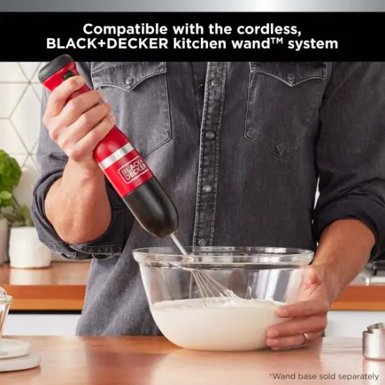 BLACK+DECKER Kitchen Wand Whisk Attachment (BCKM101WH) {3}