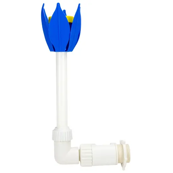 Pool Central Blue Adjustable Flower Fountain for Swimming Pool and Spa {1}