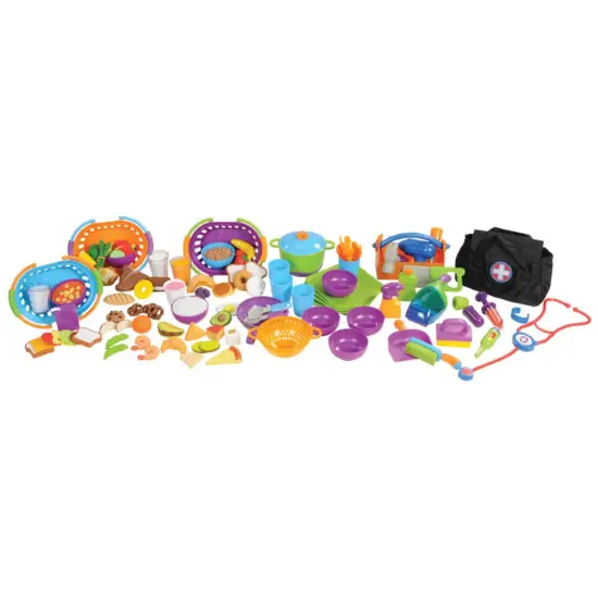 Learning Resources New Sprouts&reg; Toddler Pretend Play Starter Set - 115 Pieces {1}