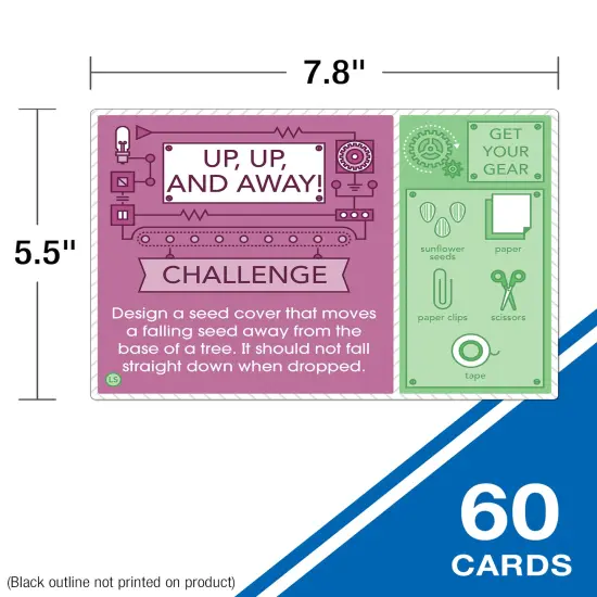 Carson Dellosa Stem Challenges Learning Cards Bundle, 2 Hands-On Science Kits for Kids Ages 8-12, 60 Stem Projects, Educational Science Kits, Stem Education Kit for Homeschool or Classroom {2}