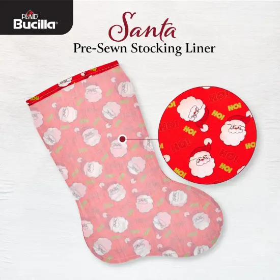Bucilla Felt Stocking Liners For 18" Stockings {5}