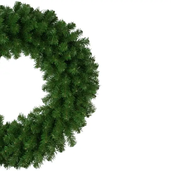 Northlight Deluxe Dorchester Pine Artificial Christmas Wreath - 72 - Unlit Green {3}