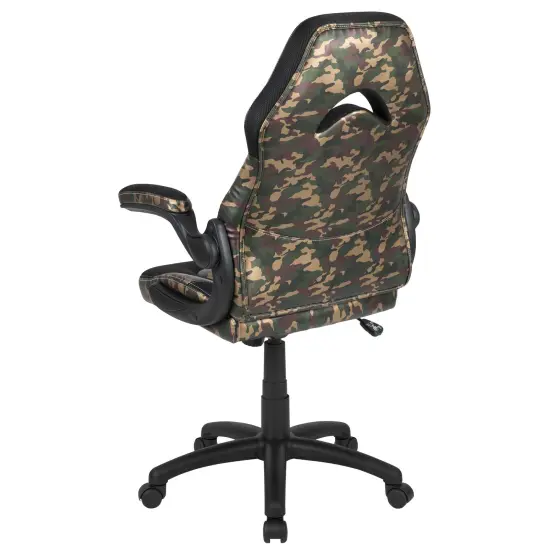 Emma and Oliver Z100 Gaming Chair Racing Office Ergonomic Computer PC Adjustable Swivel Chair Camouflage {4}