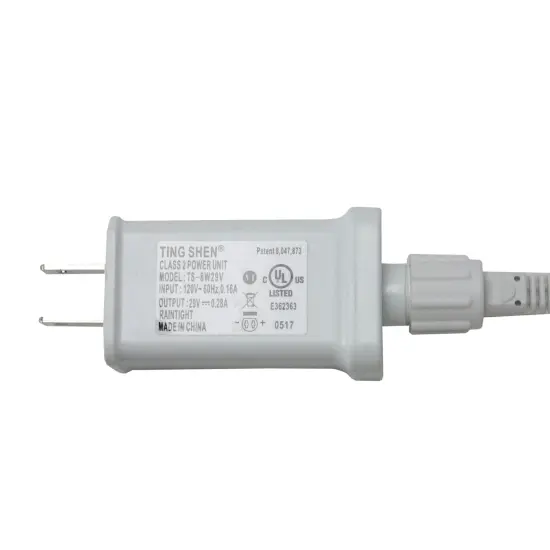 Brite Star LED Net Style Tree Trunk Wrap Christmas Lights - Blue - 2' x 8' - Blue Wire {3}