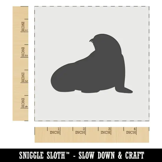 Seal Solid Wall Cookie DIY Craft Reusable Stencil {6}