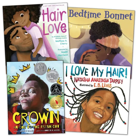 Kaplan Early Learning Company Love Is in the Hair Books - Set of 4 {1}