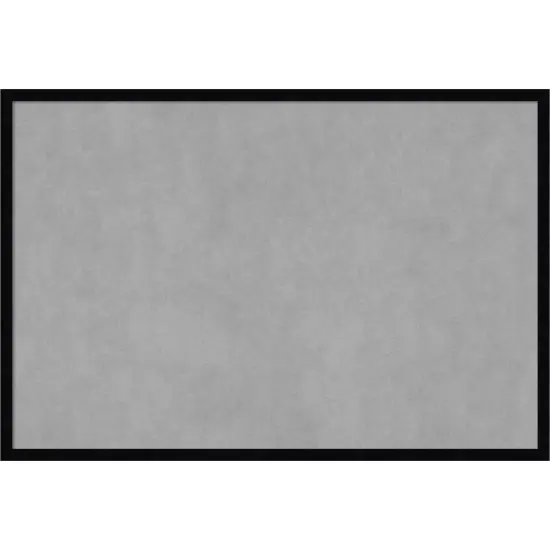 Svelte Wood Framed Magnetic Board Svelte Noir Black {1}