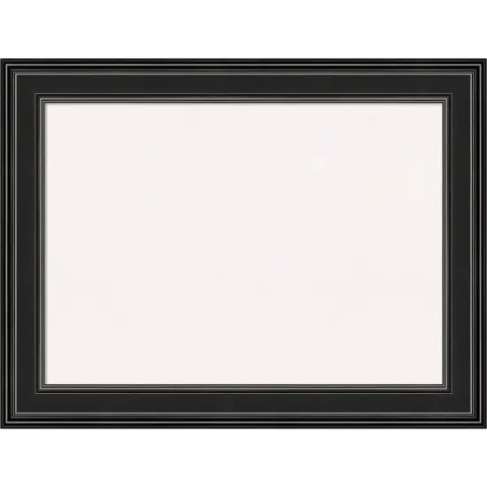 Ridge Framed Corkboard, White Cork Black {1}