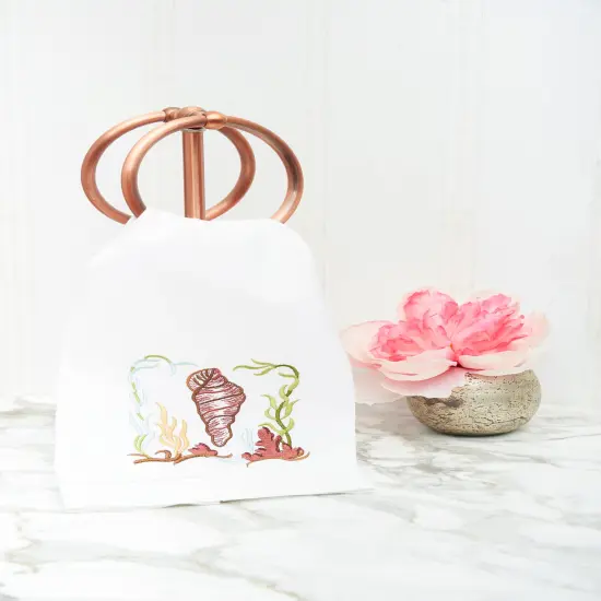 Tulip Shell Woven Kitchen Towel {3}