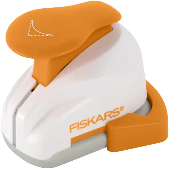 Fiskars Corner Lever Punch-Medium Round {3}