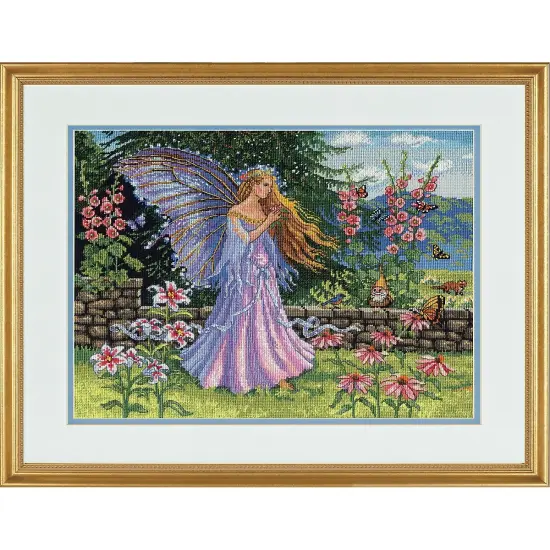 Dimensions Counted Cross Stitch Kit 14"X12"-Summer Fairy {3}