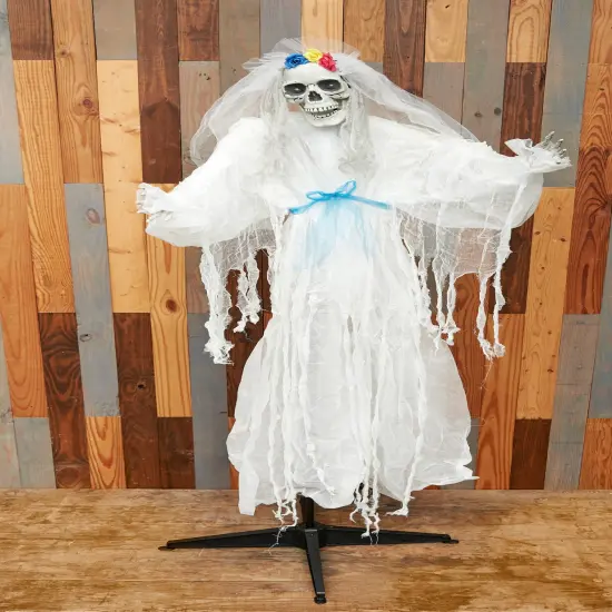 Haunted BrideHalloween Sound and Motion Docoration {3}