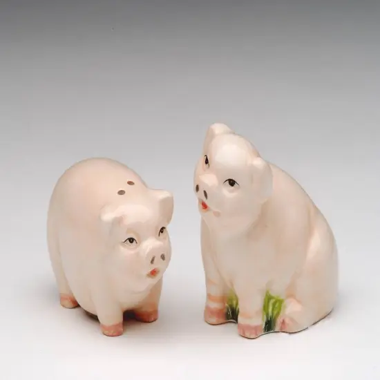 Ceramic Mini Pigs Salt & Pepper Shakers, Home D&eacute;cor, Gift for Her, Gift for Mom, Kitchen D&eacute;cor, Farmhouse D&eacute;cor {3}