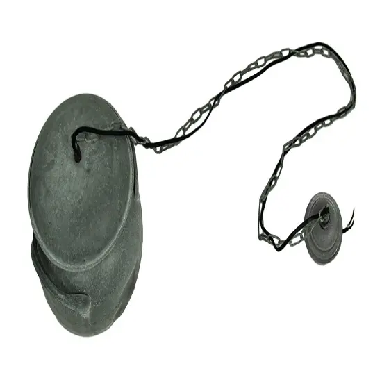 Milk Can Pendant in Weathered Zinc {4}