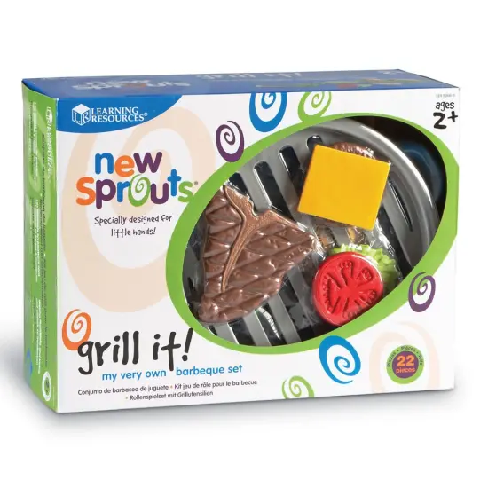 Learning Resources New Sprouts Grill It! With Vegetables and Meat {5}
