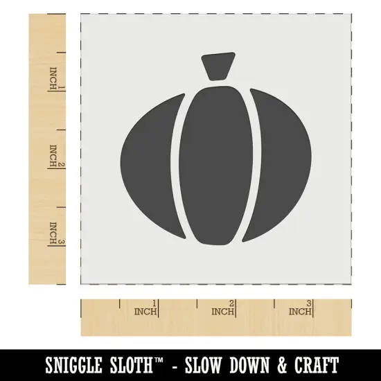 Cute Pumpkin Wall Cookie DIY Craft Reusable Stencil {5}