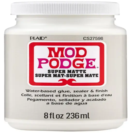 Plaid Mod Podge Super Matte Acrylic Sealer-8oz {1}