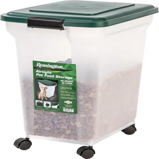IRIS Remington&reg; 55 Quart Airtight Container, Green {4}