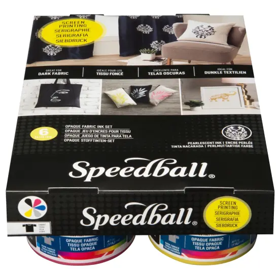 Speedball Opaque Fabric Screen Printing Starter Kit {1}