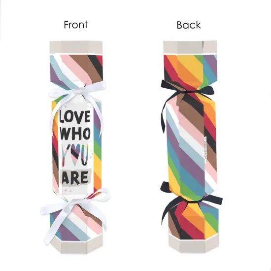 Big Dot of Happiness So Many Ways to Be Human - No Snap Pride Party Table Favors - DIY Cracker Boxes - Set of 12 {7}