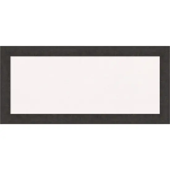 Rustic Plank Narrow Framed Corkboard, White Cork Espresso {1}