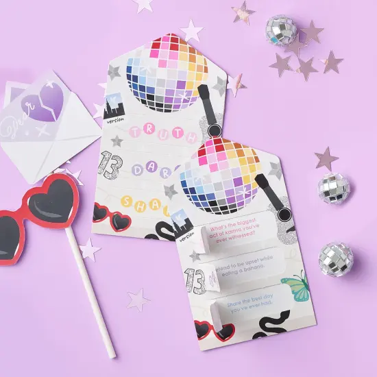 Big Dot of Happiness In My Party Era - Celebrity Concert Party Game Pickle Cards - Truth, Dare, Share Pull Tabs - Set of 12 {3}