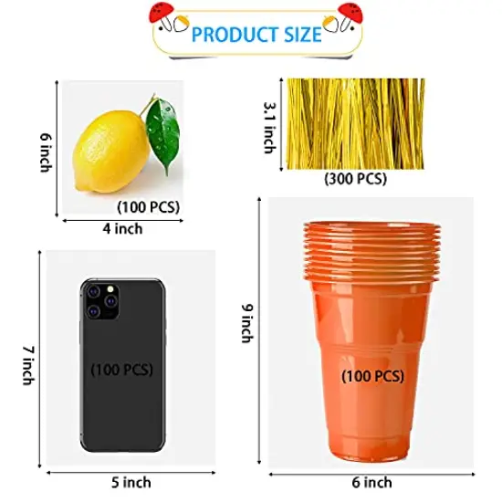 300 Pieces Cellophane Treat Bags with Ties, Clear Goodie/Gift Bags For Candy, Cookie, Party Favor, Packaging, 6X9 5X7 4X6 {2}