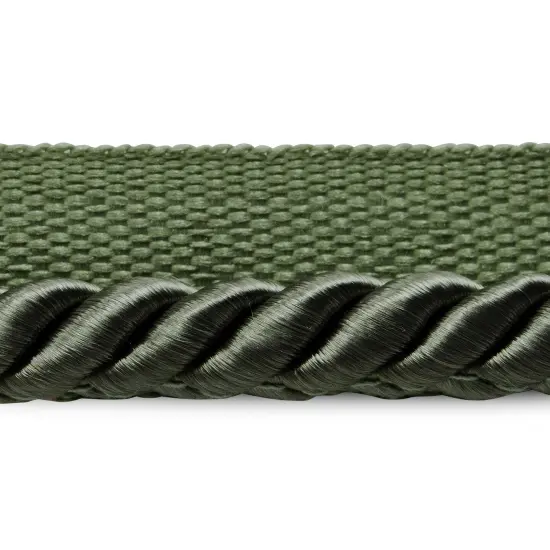 5 yards of Emmerson 1/4" Twisted Lip Cord Trim | 5 yard cut Pewter {1}