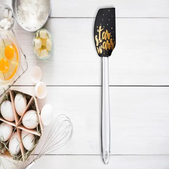 Star Wars 11&rdquo; Silicone Spatula - Black/Gold Text &ldquo;Star Wars&rdquo; {7}