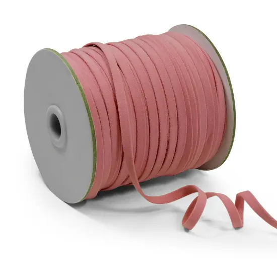 1/4" Ultra Soft Knit Elastic Band - 100 Yard Spool Pink {1}