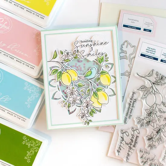 Pinkfresh Studio Die Set-Heart Of Gold {2}