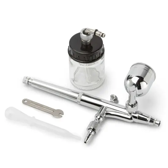 PointZero Dual-Action 7cc/22cc Side-Feed Airbrush Set - .3mm Nozzle {3}