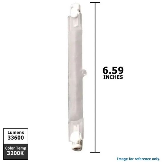 Ushio 1000529 - FGT JP120V-1500WCF 167.4mm Long R7s Double Ended Stage Bulb {2}