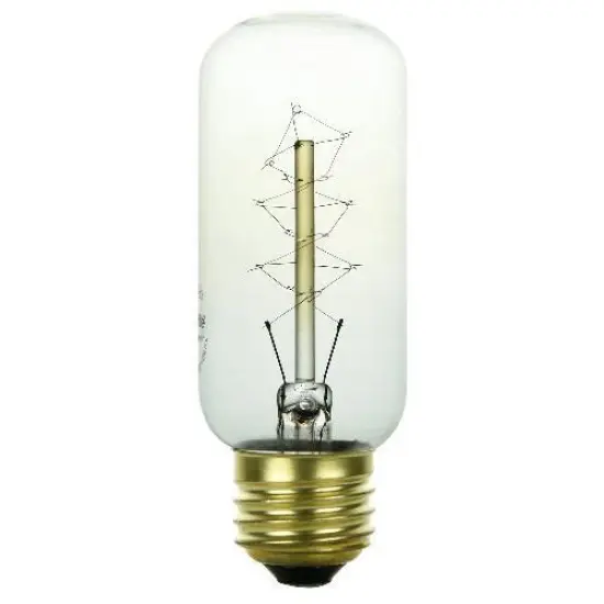 SUNLITE 40 watt Antique Carbon Filament 40T12 light bulb {1}