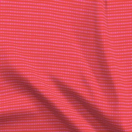 Various Fabrics by the Yard or Fat Quarter Bright Pink Check Small Scale Plaid Vibrant Colorful Spring Summer Custom Printed Fabric by Spoonflower {5}