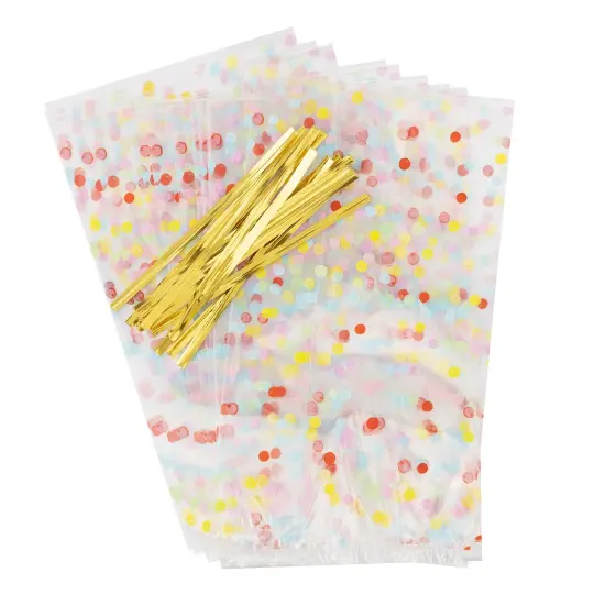 Sweetshop Treat Bags 10/Pkg-Rainbow {3}