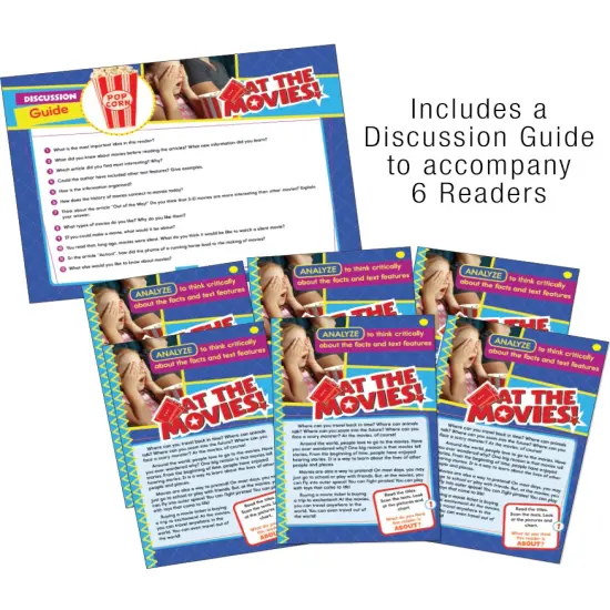 Carson Dellosa Ready to Go: Analyze Guided Reading Set, Grades 3-4 Resource Book With 36 Nonfiction Leveled Readers, Discussion Guides, Prompts, and More {2}