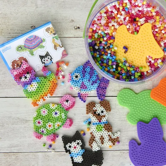 Perler Fused Bead Bucket Kit-Pets {4}