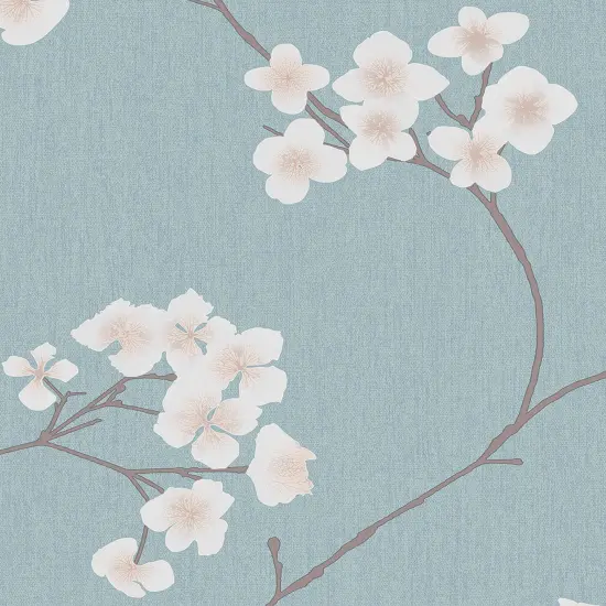 Transform Blossom Blue Peel and Stick Wallpaper {4}