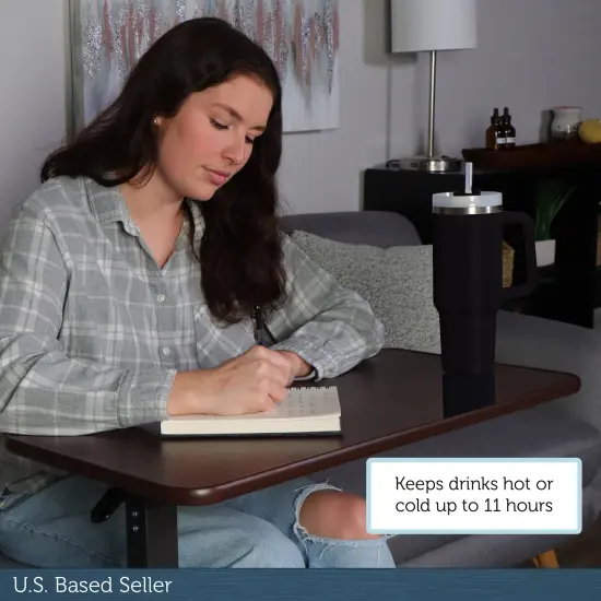 Potted Pans Coffee Tumbler with Handle - 40oz Stainless Coffee Insulated Tumbler {3}