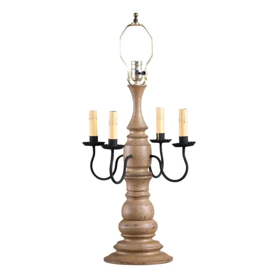 Bradford Lamp Base in Pearwood {1}